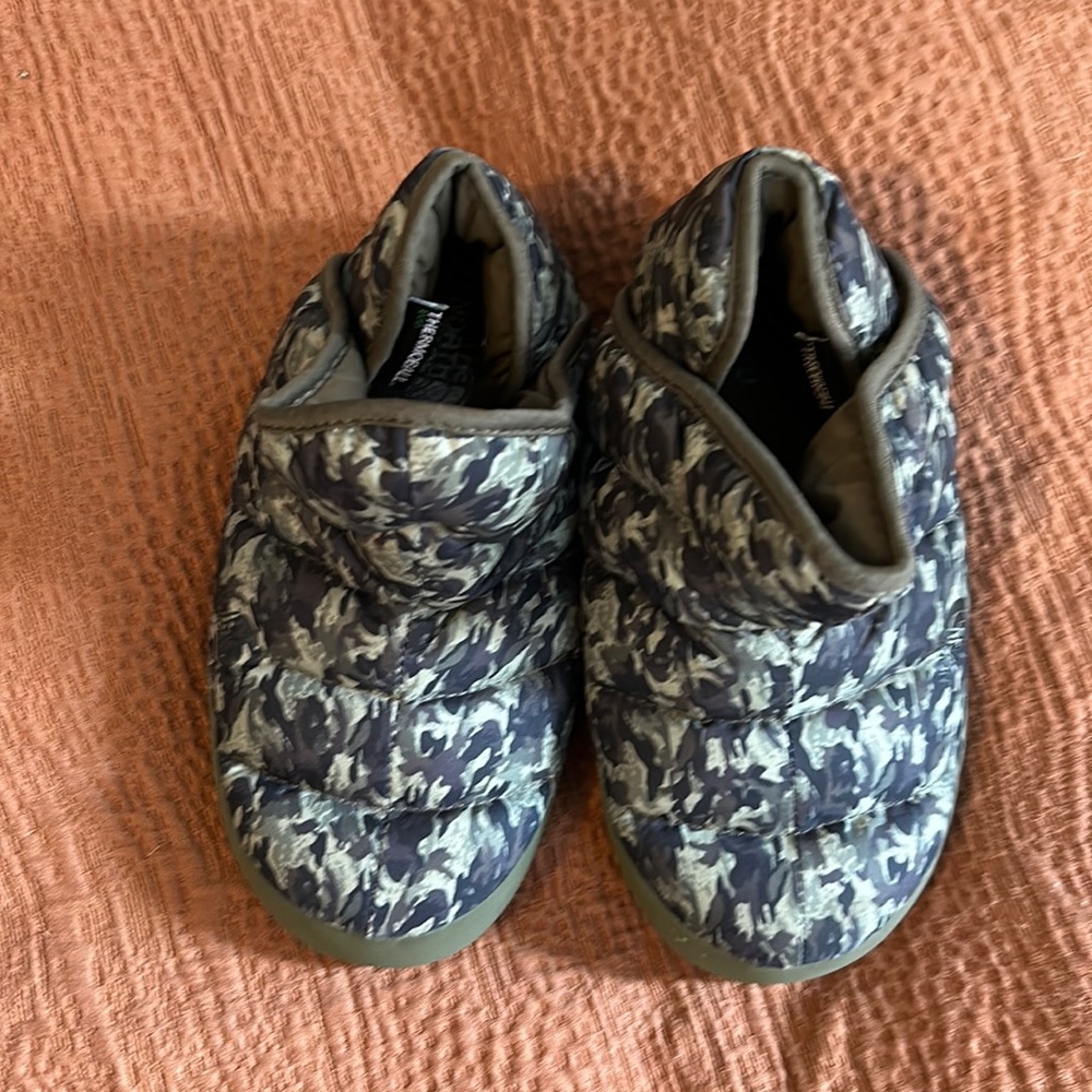 The North Face thermoball slippers
